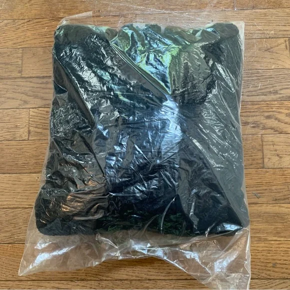 Old Navy Mens Sherpa Zip Hoodie | M | Black NEW!! - Picture 12 of 12